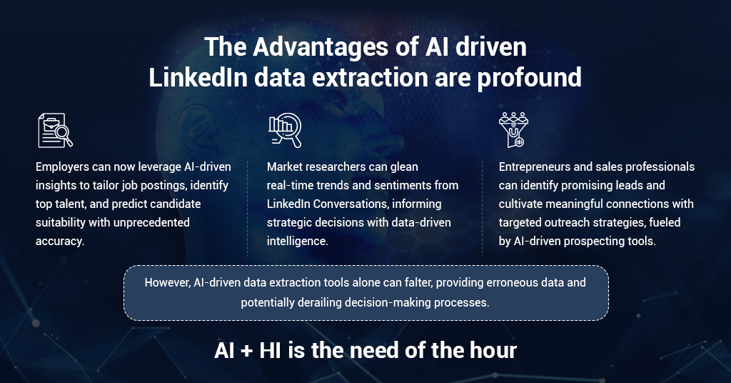 benefits of AI-driven LinkedIn data extraction